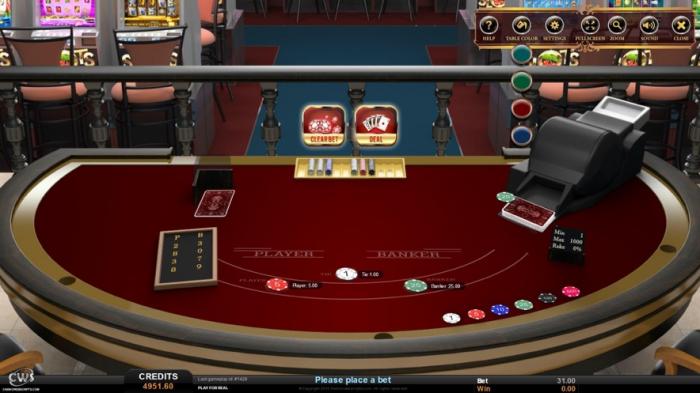 Online baccarat